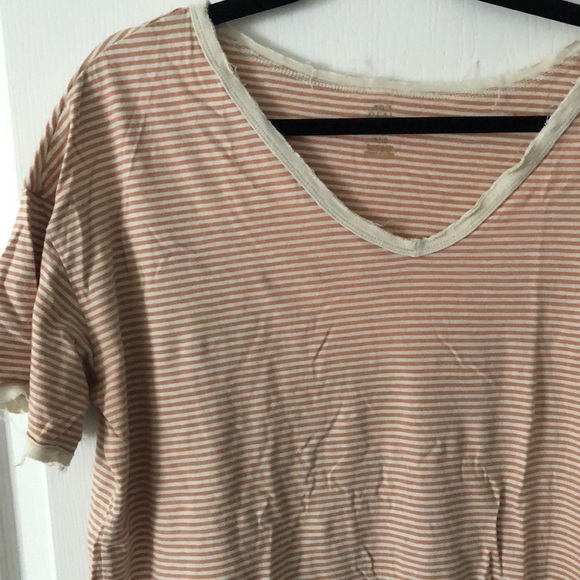 Aerie Real Soft Oversized Distressed T-shirt - Picture 4 of 7